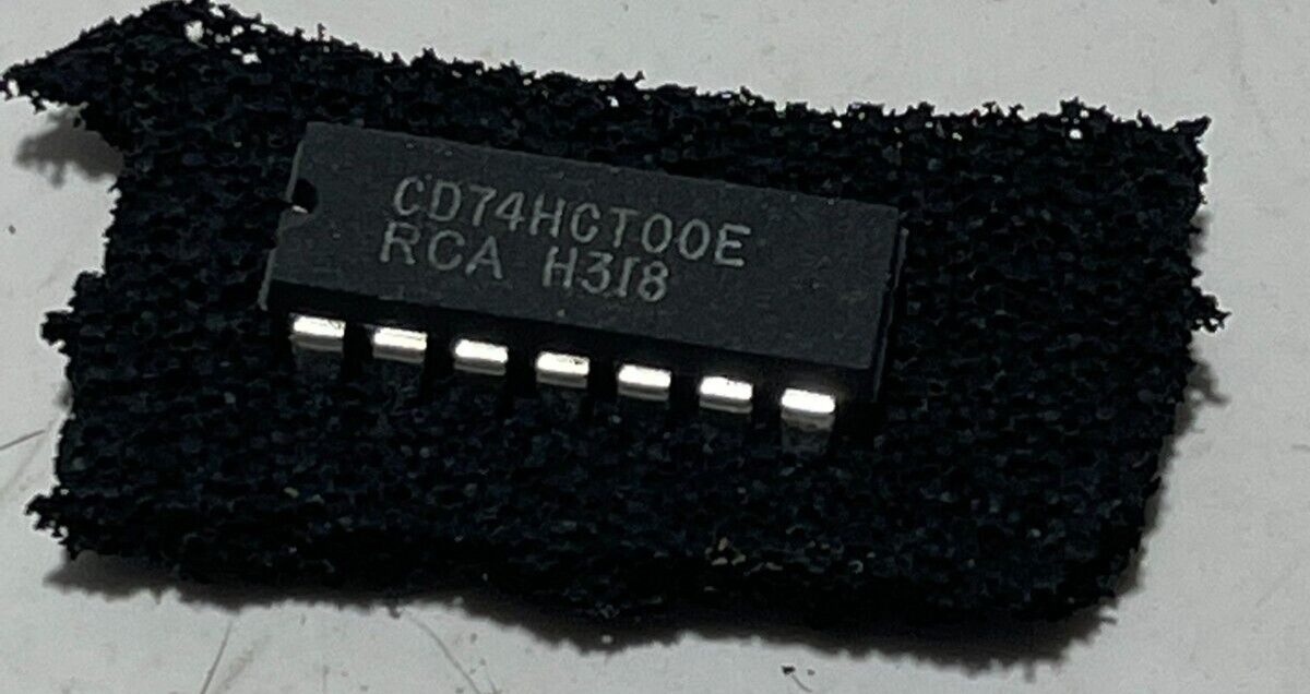 2X TEXAS INSTRUMENTS SEMI CD74HCT00E / CD74HCT00E
