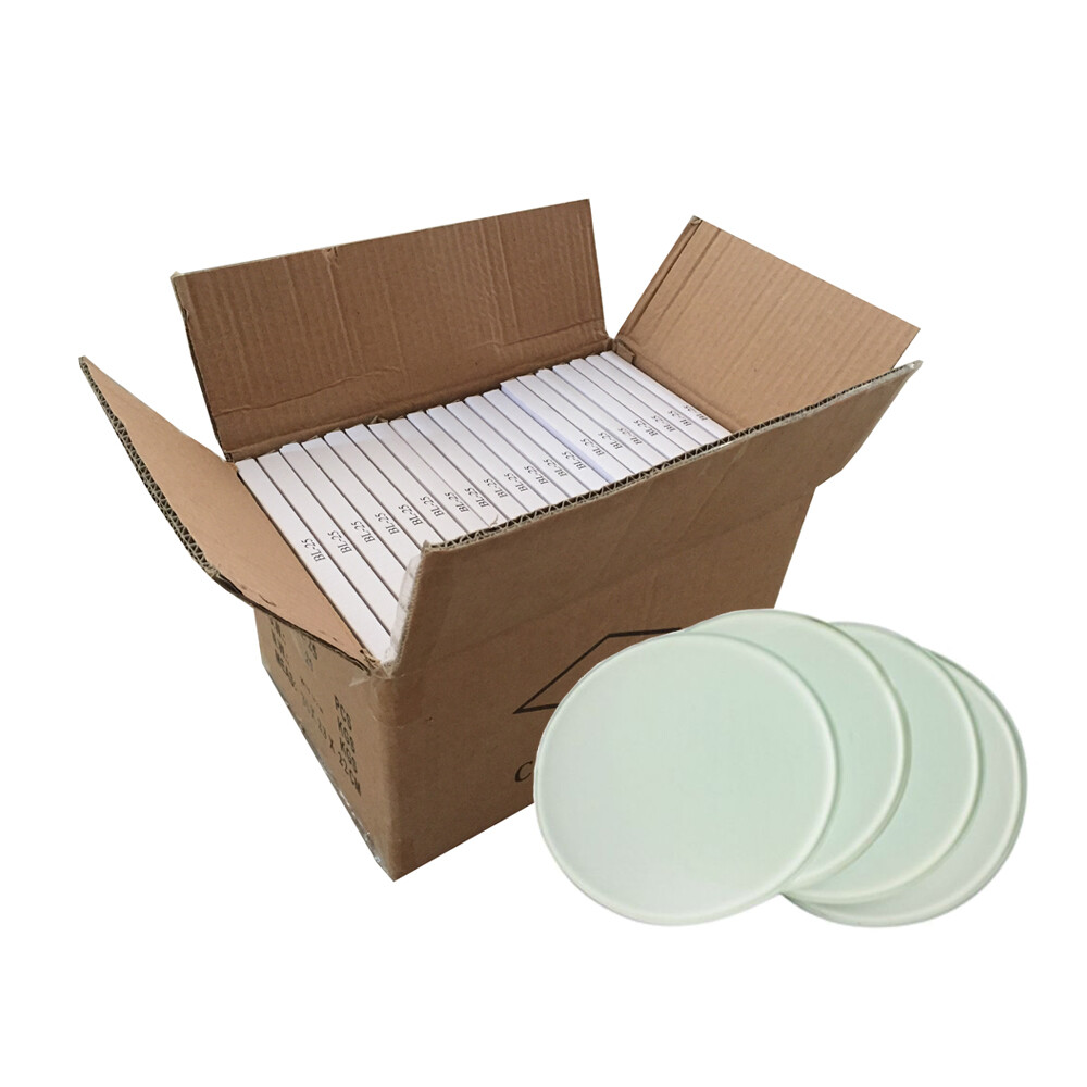 USA 120pcs/CTN Diameter 3.9" Round Sublimation Blank Glass Coaster