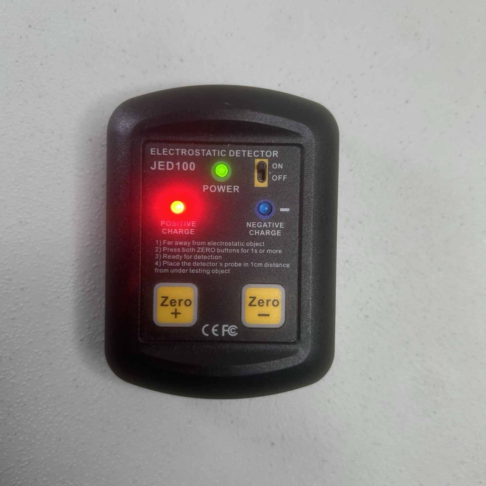 Electrostatic Field Detector, Surface Electric Test Static Electricity Field Met