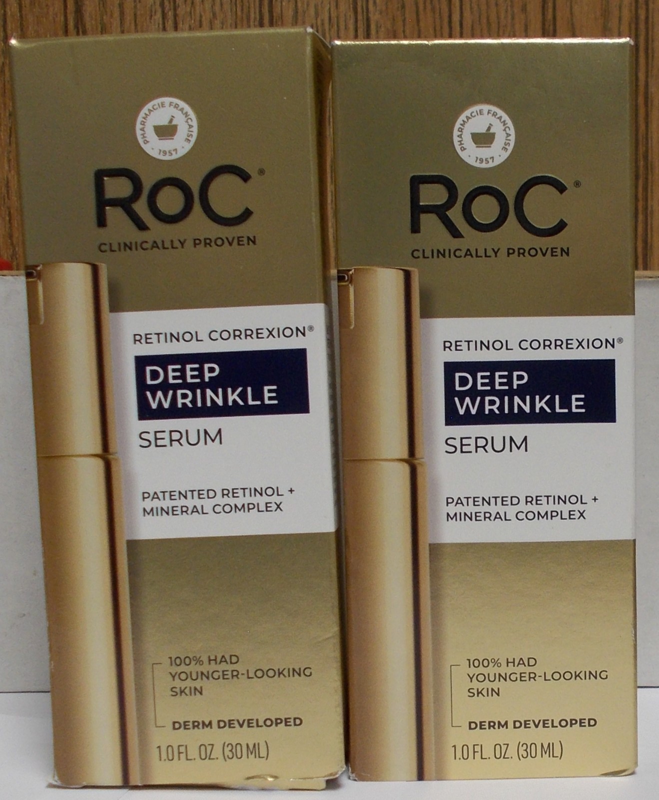 RoC Retinol Correxion  Deep Wrinkle Serum ( Lot Of 2 )