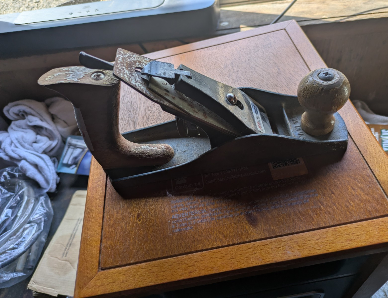 ACE Hardware 2547 Bench Plane 2 in Steel Blade Wood/Metal Body Wood Knob