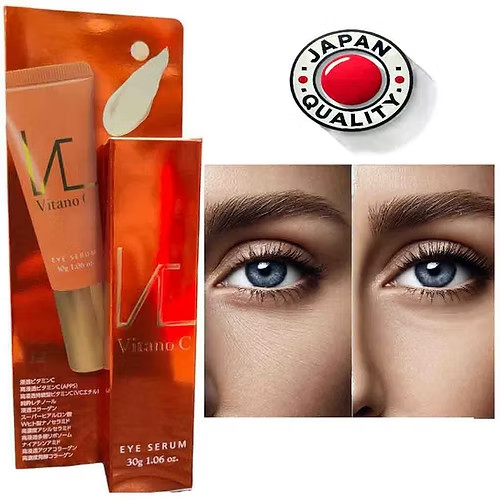 Vitano C Eye Serum  Solution eyebags wringkles dark circle made Japan 30g
