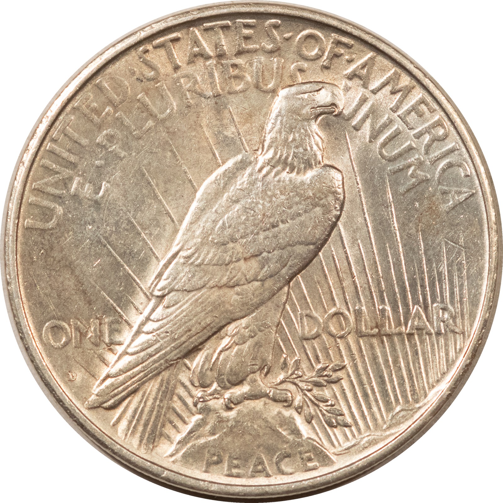 1934-D PEACE DOLLAR - FLASHY HIGH GRADE EXAMPLE!