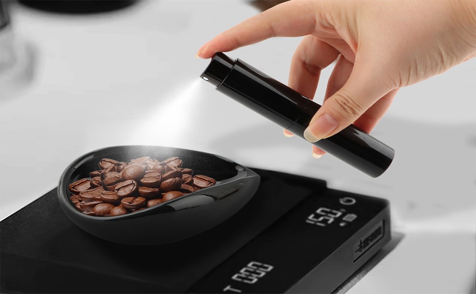 Coffee Bean Dosing Cup and Spray Bottle Set - Ceric Single Dosing Tray,