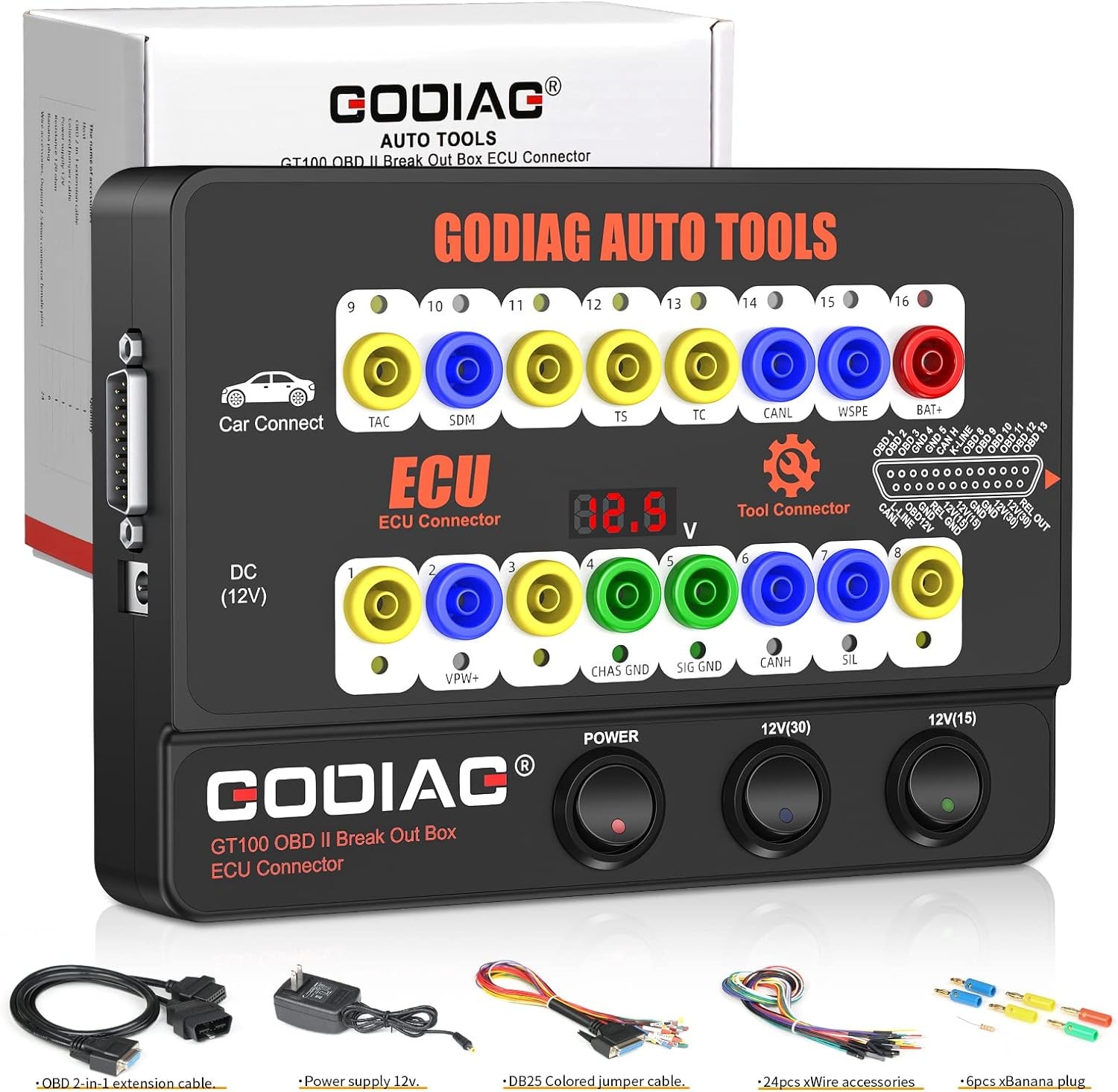Xhorse MULTI-PROG E-CU TCU IMMO Programmer+GODIAG GT100+ E-CU GPT Boot Adapter