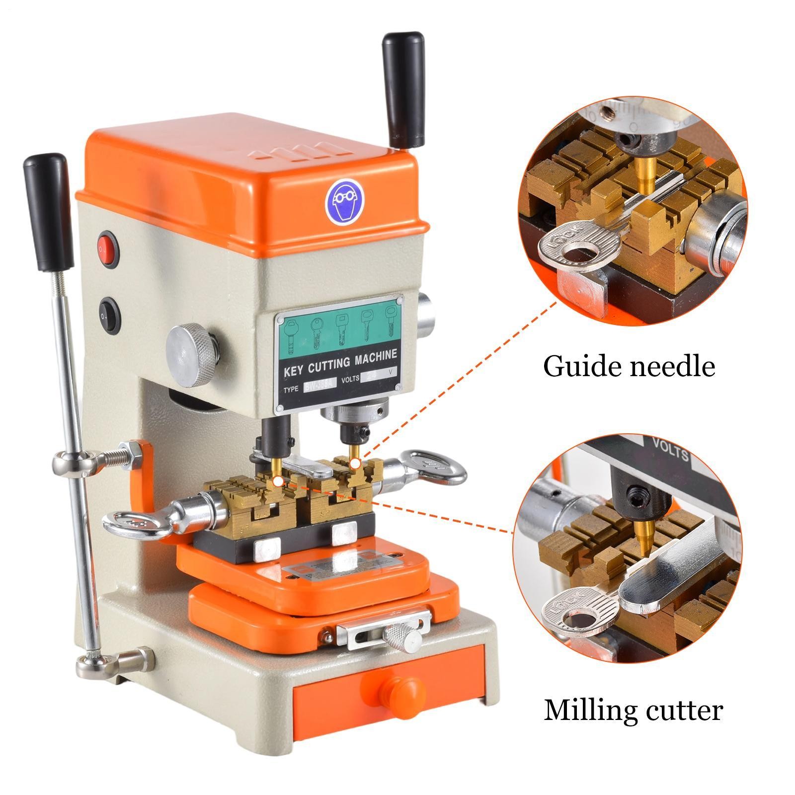 Multifunction Vertical Key Cutting Duplicating Machine Key Cutter Copier Tool