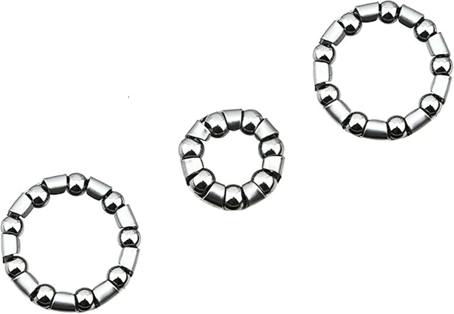 Rear Coaster Brake Hub Bearings 7/32" X 9 (2X) and 1/4" X 7 (1X) for Bicycle Whe