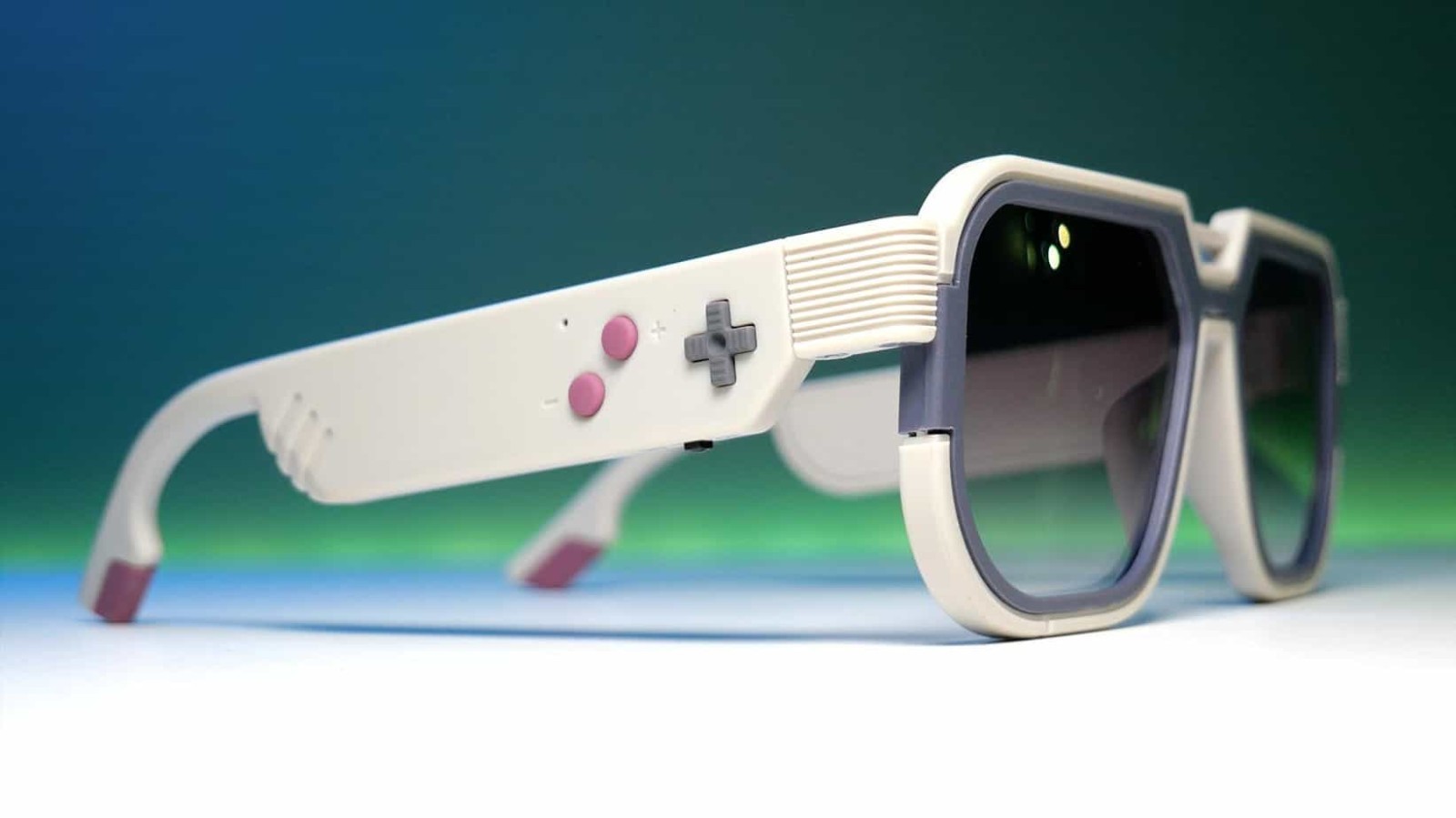 Mutrics GB-30 Smart Gaming Glasses White Bluetooth Speaker Headset