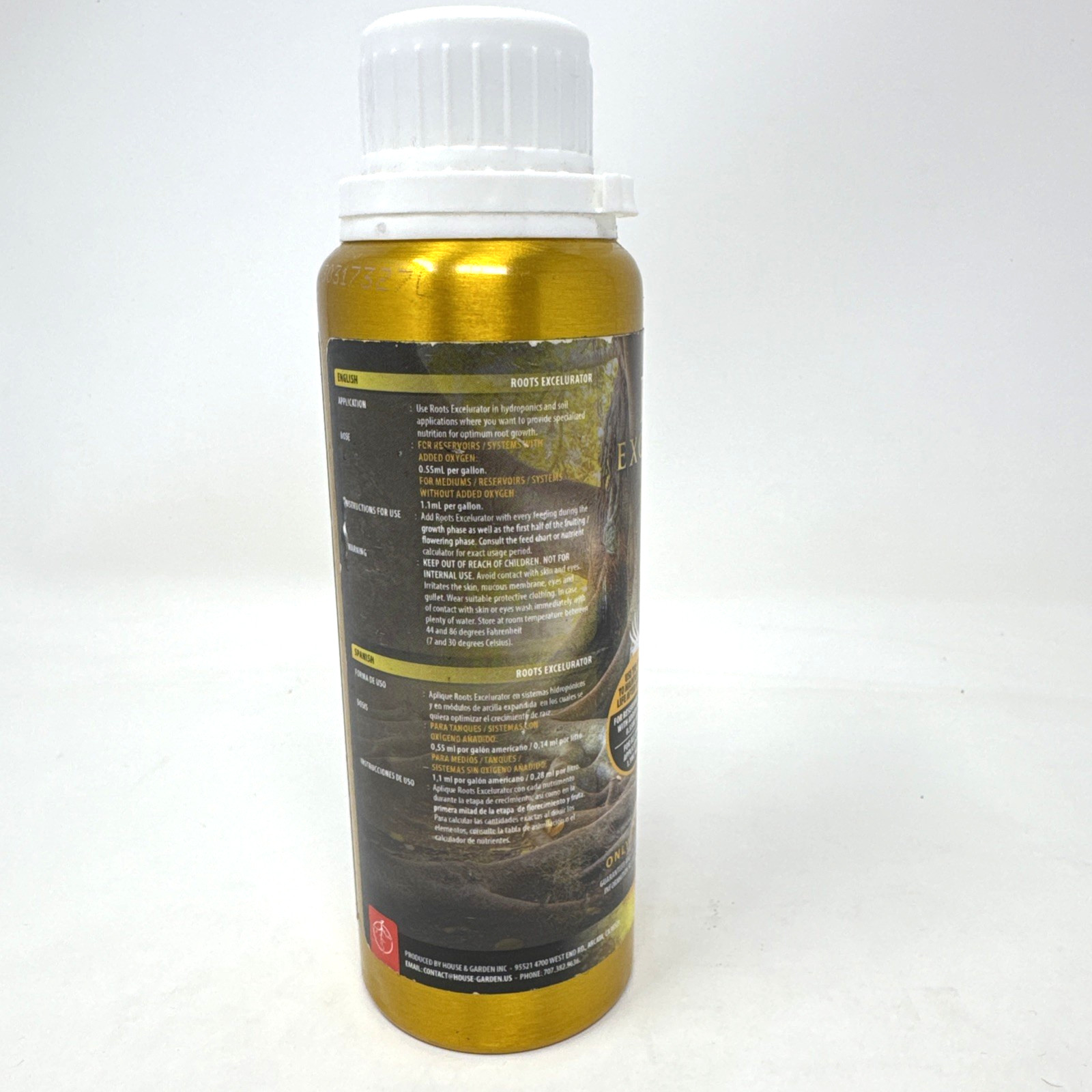 House & Garden Roots Excelurator GOLD - hydroponics root stimulator additive