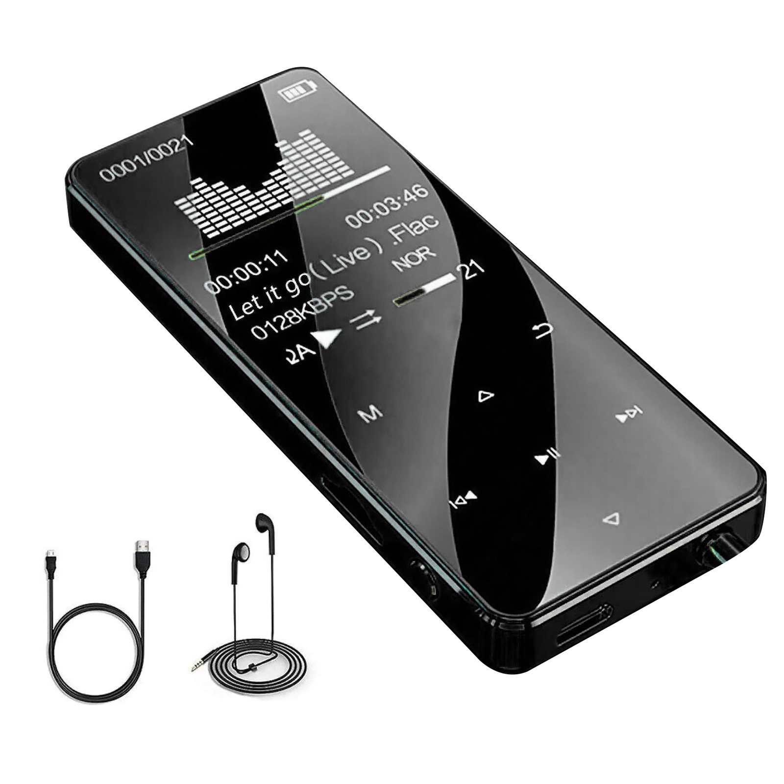5.0 Bluetooth Lossless Music Audio Recorder Support Quick Charge Technology