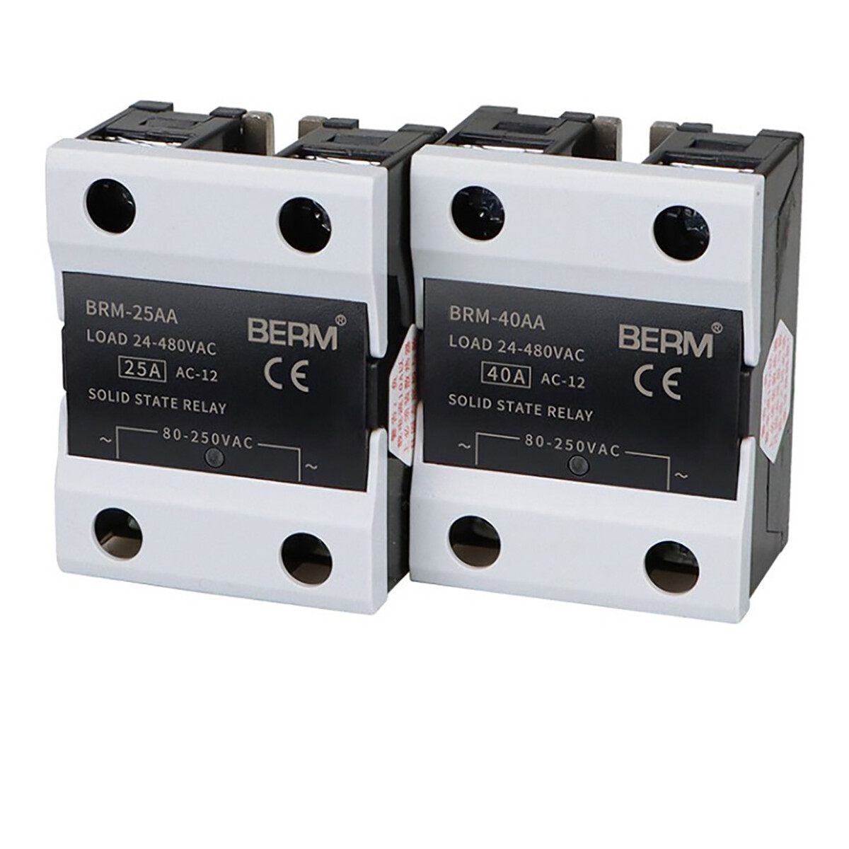 Solid State Relays Module AC-AC SSR-10/25/40/60/80/100AA Single-phase 80-250VAC