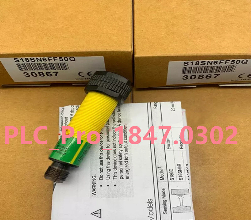1PCS NEW For BANNER S18SN6FF50Q Photoelectric Switch Sensor  Fast delivery