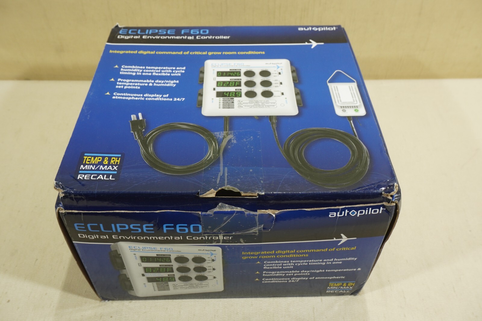 Autopilot Eclipse F60 Digital Hydroponic Environment Controller with Sensor