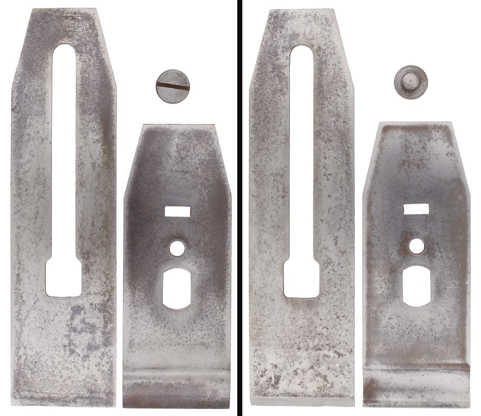 Orig. Iron/Chip Brkr. for Vaught & Bushell "Vanadium" No. 905 Plane-mjdtoolpart