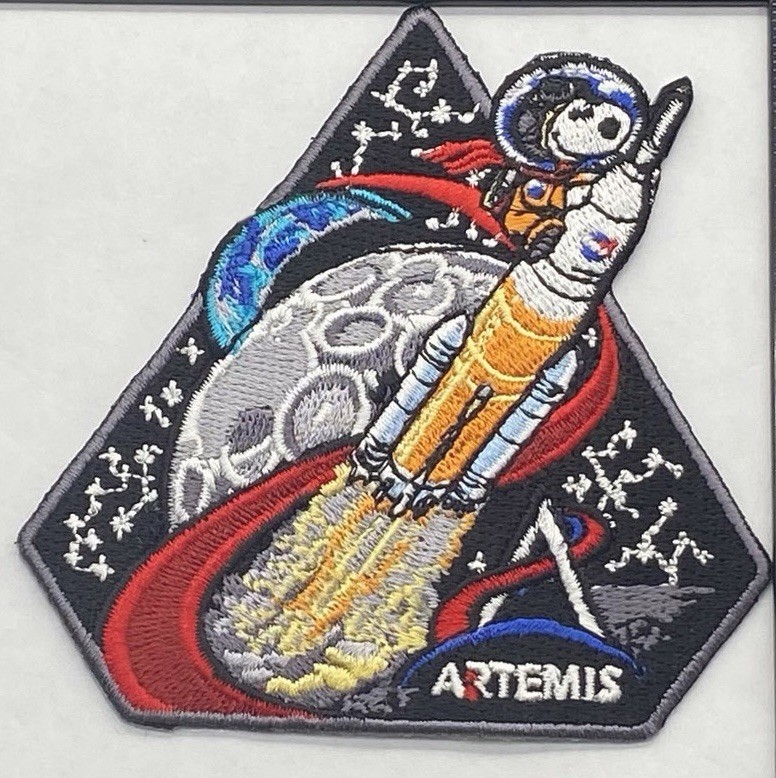 NASA - ARTEMIS ASTRONAUT MOON MISSION SPACE PATCH- 3.5”
