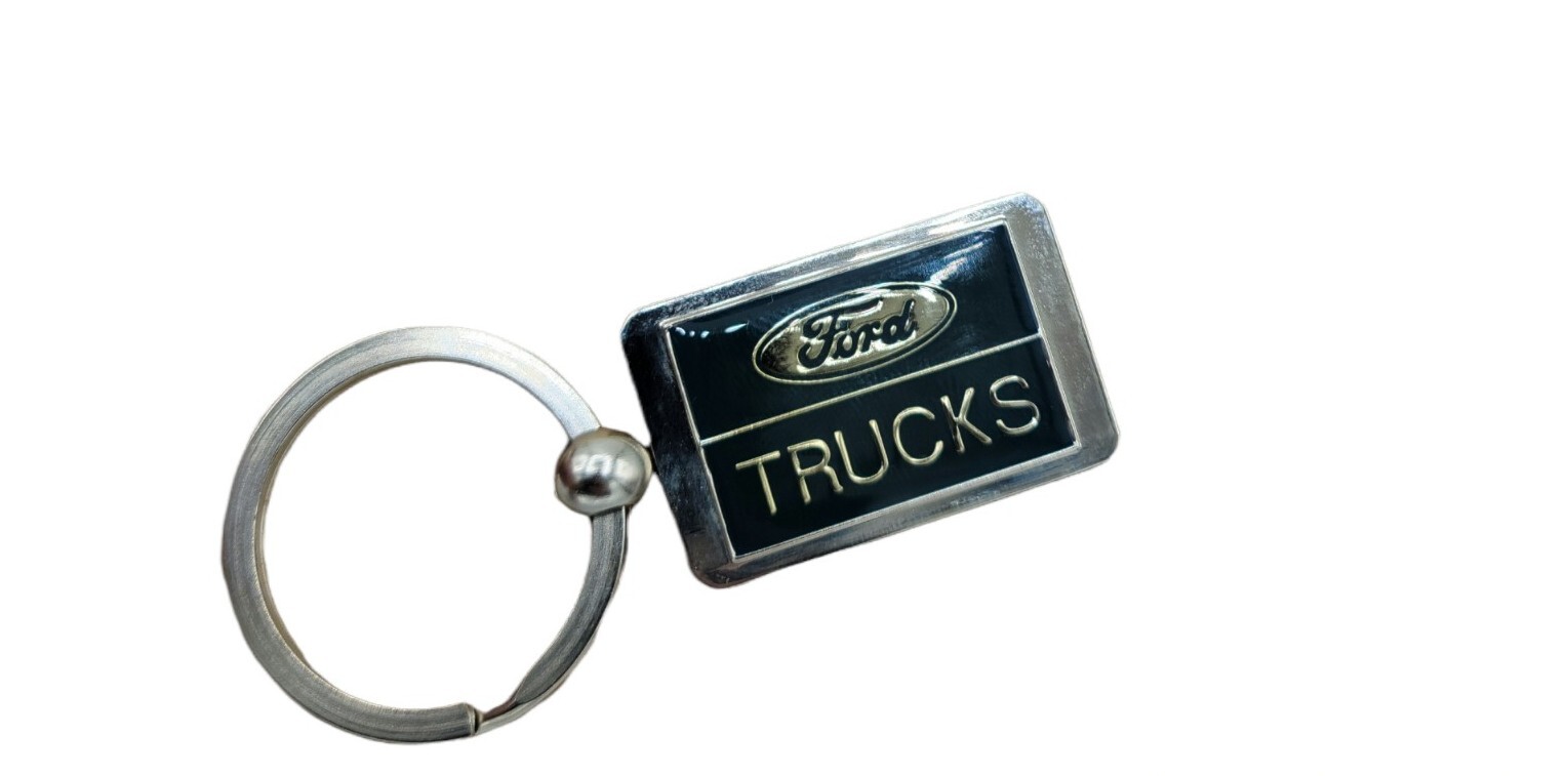 NEW Ford Trucks F150 F250 F350 Raptor Lightning Genuine OEM Metal Keychain - NEW
