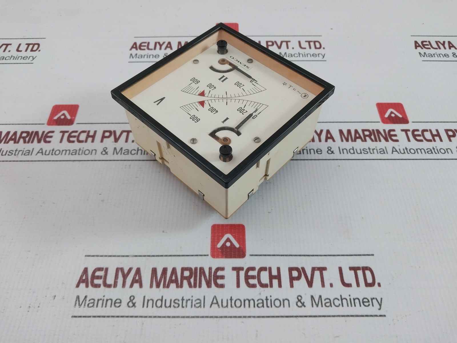 SEMCO Double Voltmeter 0-600 V