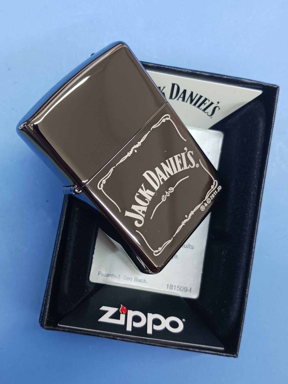 Zippo Jack Daniel's Black Ice 28012
