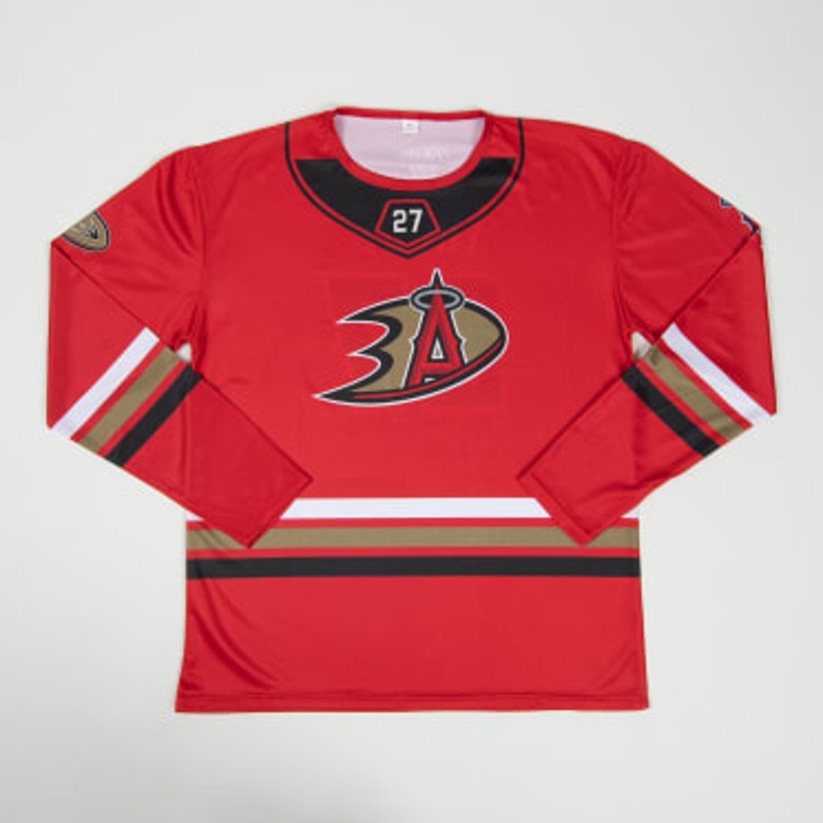 2023 LA ANGELS MIKE TROUT HOCKEY JERSEY SIZE XL 9/8/23 BRAND NEW-SHIPS NEXT DAY