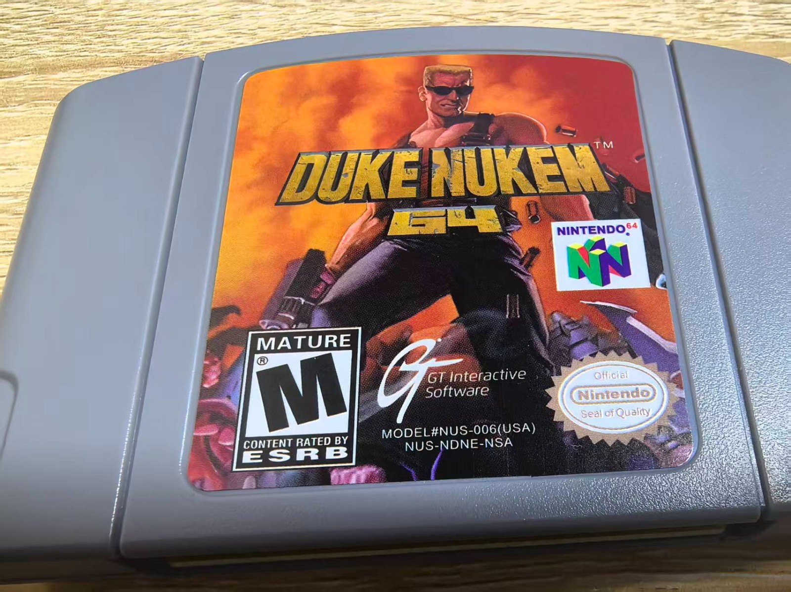 Duke Nukem 64 For Nintendo 64 Console US Version