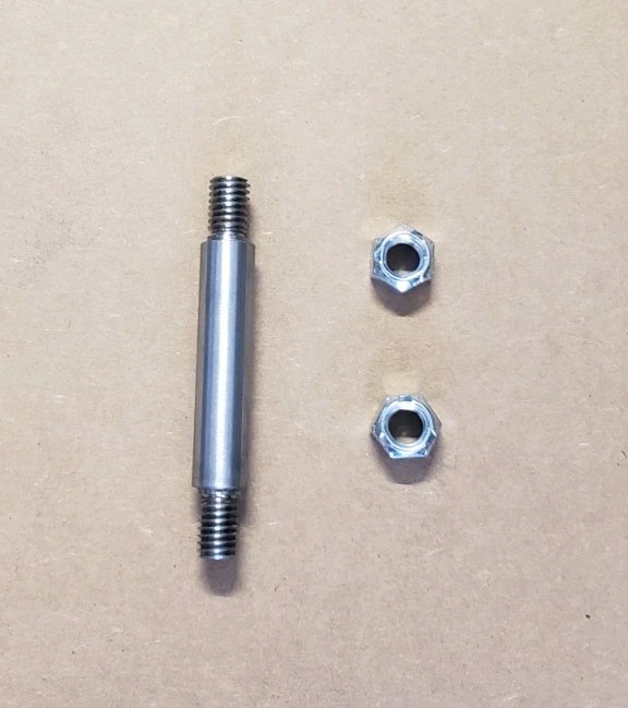 1969 Ford Mustang 4 Speed Shifter Body Center Shaft New Reproduction w/Hardware