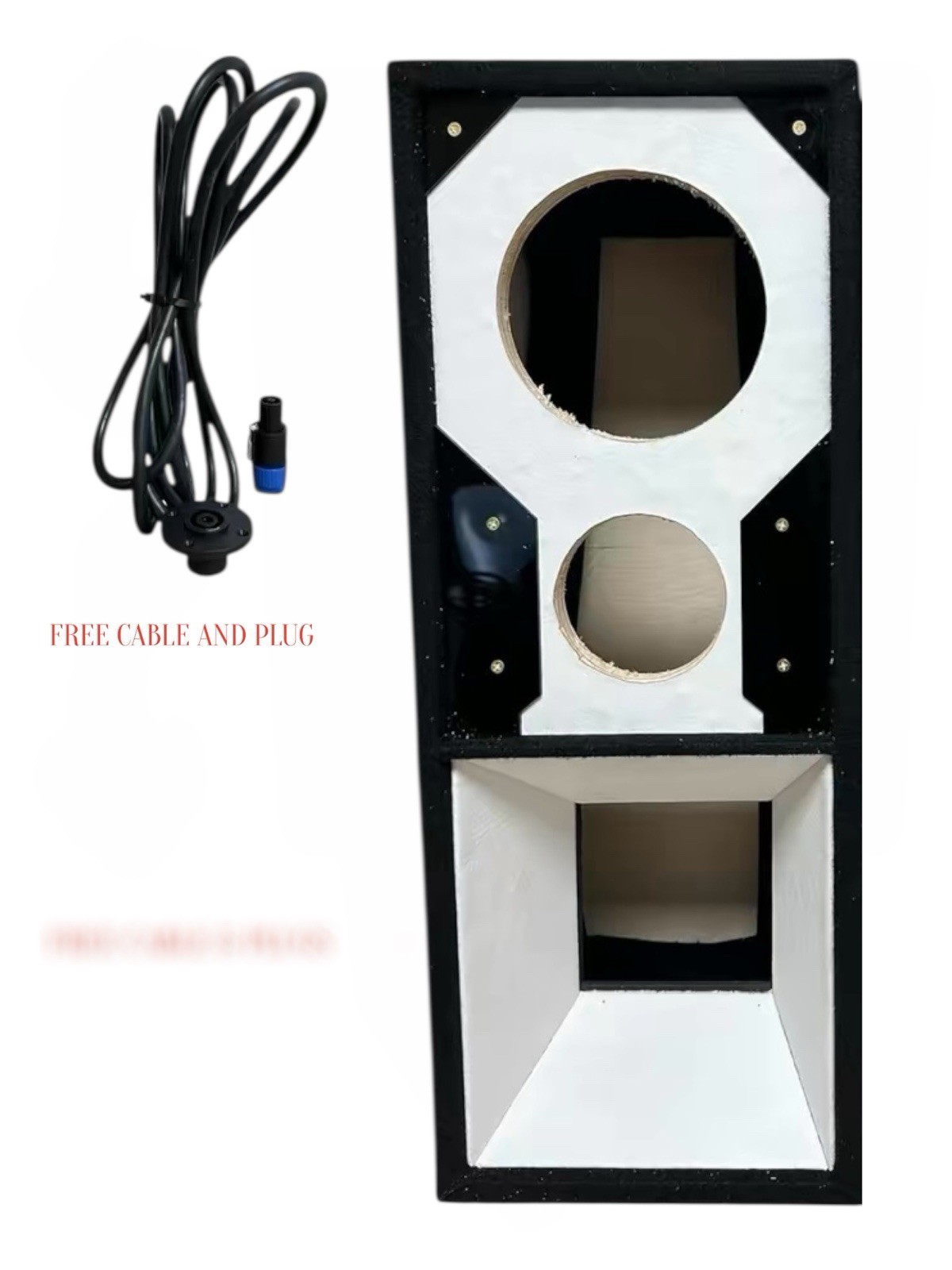 LA BOX  FOR 8” CHUCHERO BRAZILIAN STYLE FREE CABLE + PLUG