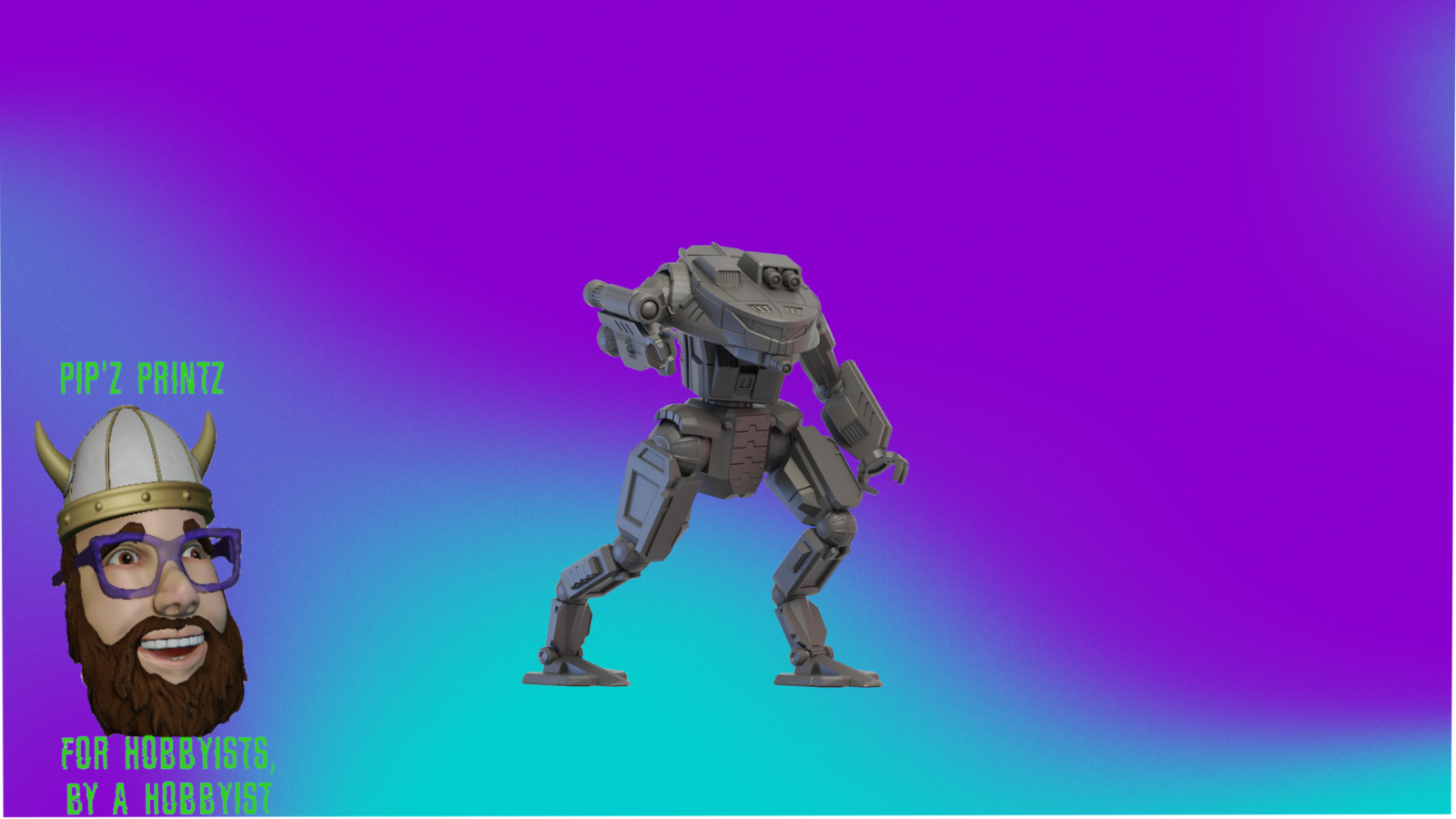 LGH-4W Lightray Alternate Mech Model For Battletech 6mm-10mm-15mm