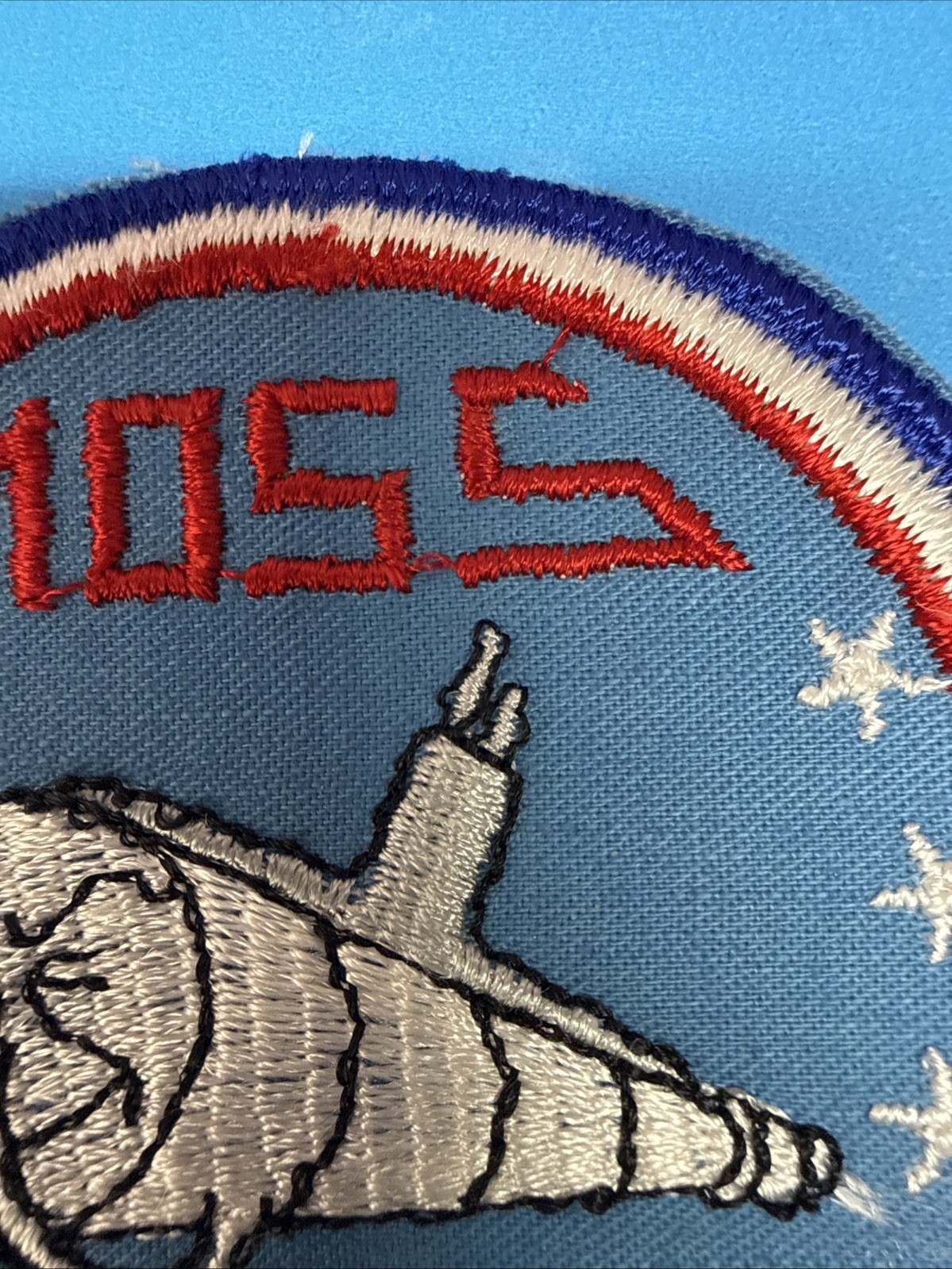 1970s "MOSS" Submarine Decoy System Twill Patch - US Navy. NOS.