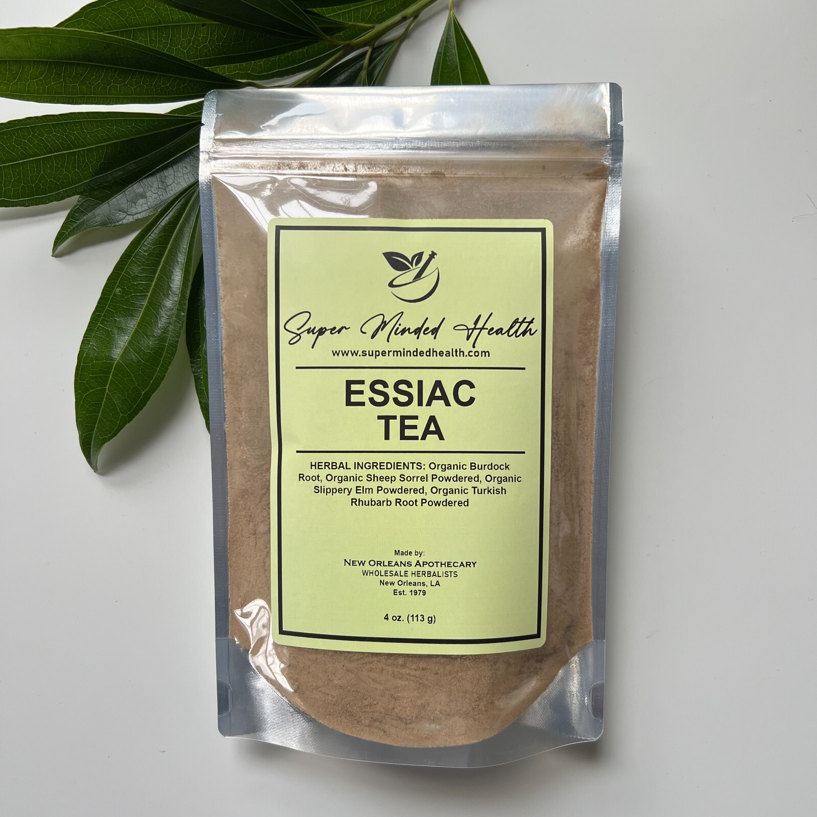 Essiac Tea Organic Original Recipe from Nurse Caisse (32 Servings) Decoction