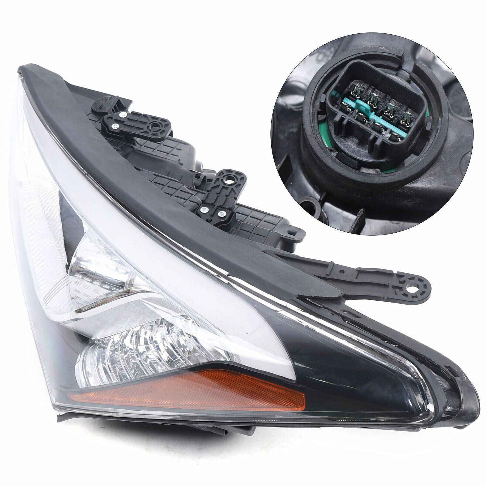 FOR 2013 2014 2015 2016 Hyundai Santa Fe Headlight Headlamp Left Driver Side LH
