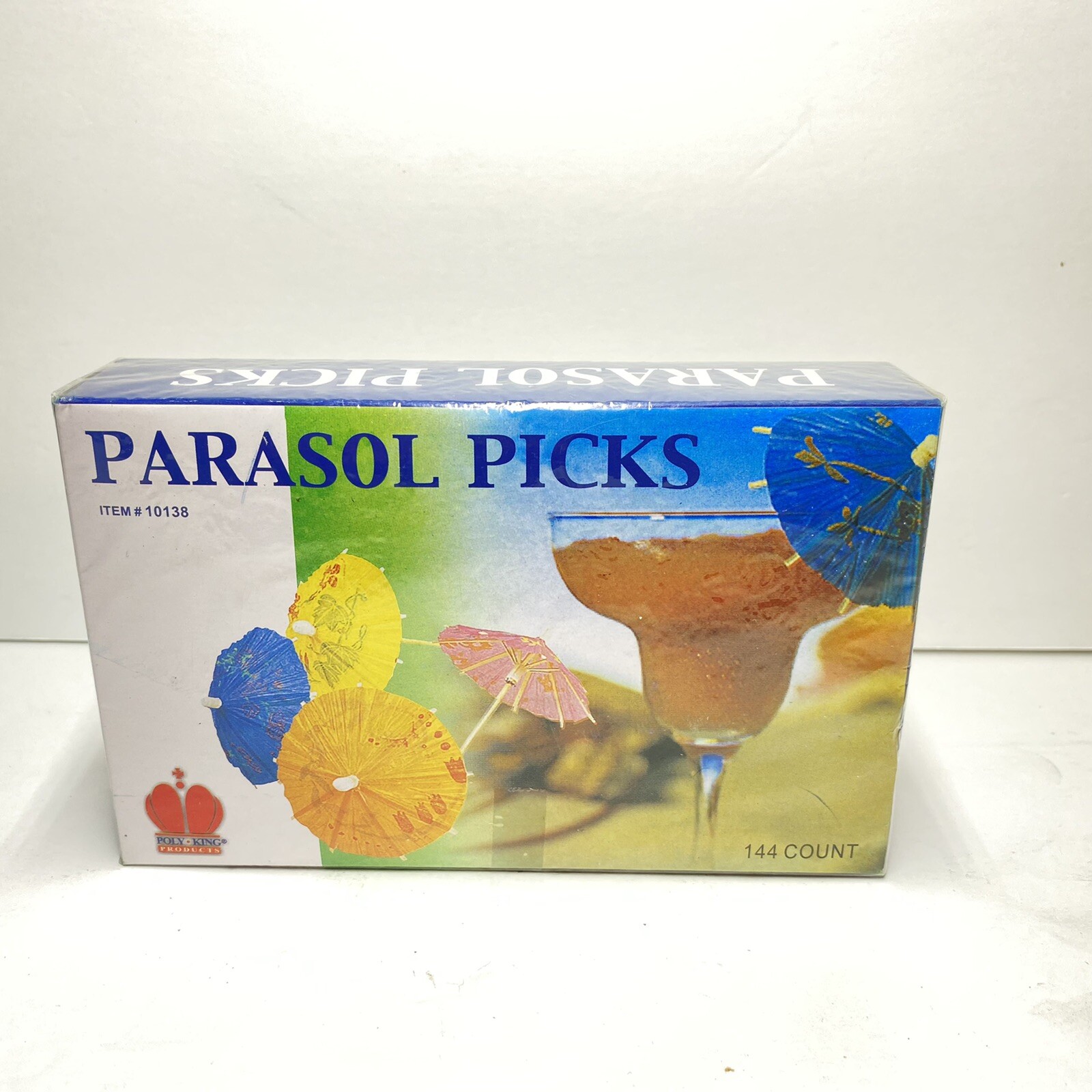 144 piece UMBRELLA PARASOL PICKS Cocktail Martini Olive Sword Flair TIKI DRINKS