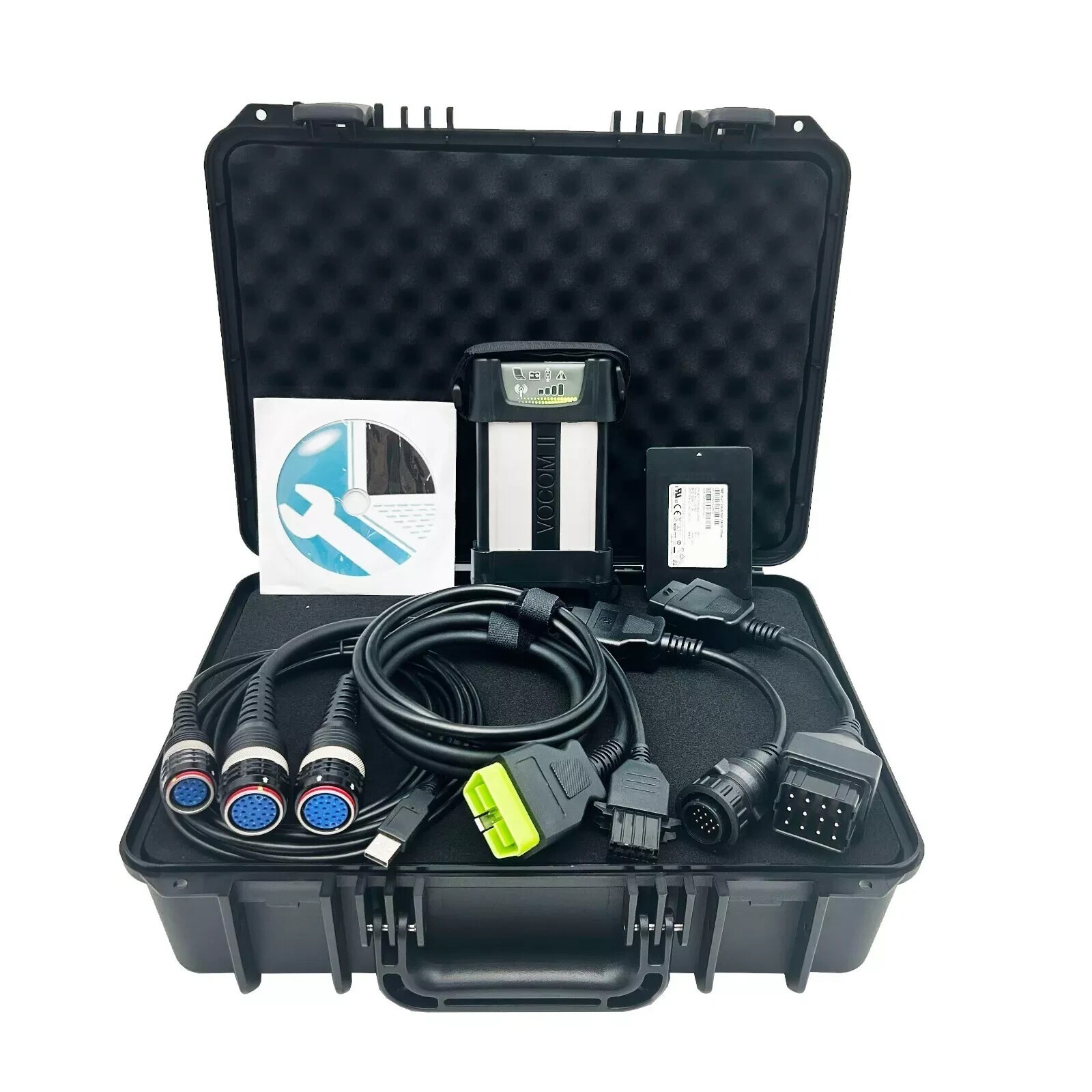 For Vovlo VOCOM 2 Truck Excavator Construction Diagnostic Tool with cf53 laptop