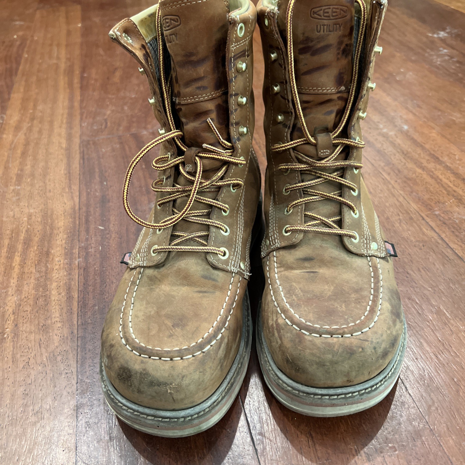 Keen Liberty 8” Waterproof Boot (Soft Toe) Mens 11.5EE Brown/Birch