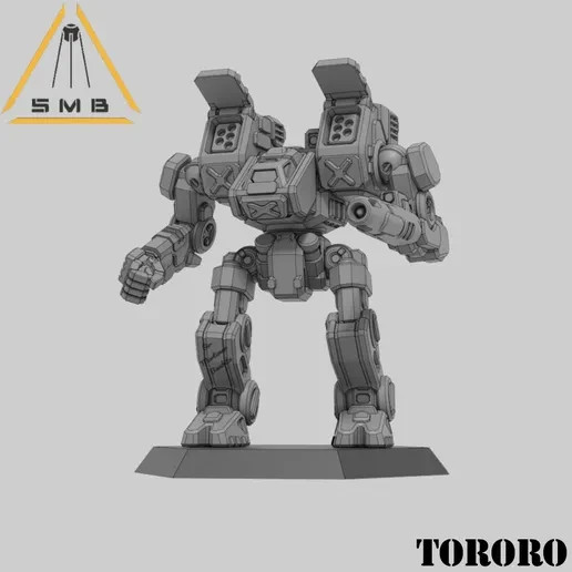 Battletech Compatible Tororo 6A 3d Print Proxy By SirMortimerBombito
