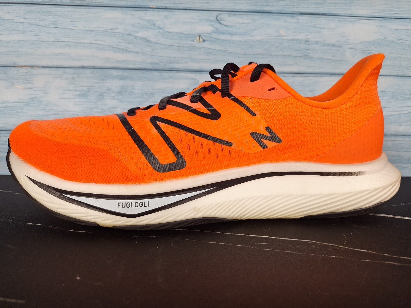 New Balance FuelCell Rebel v3 Men's Running Shoes Orange Black Sz 11