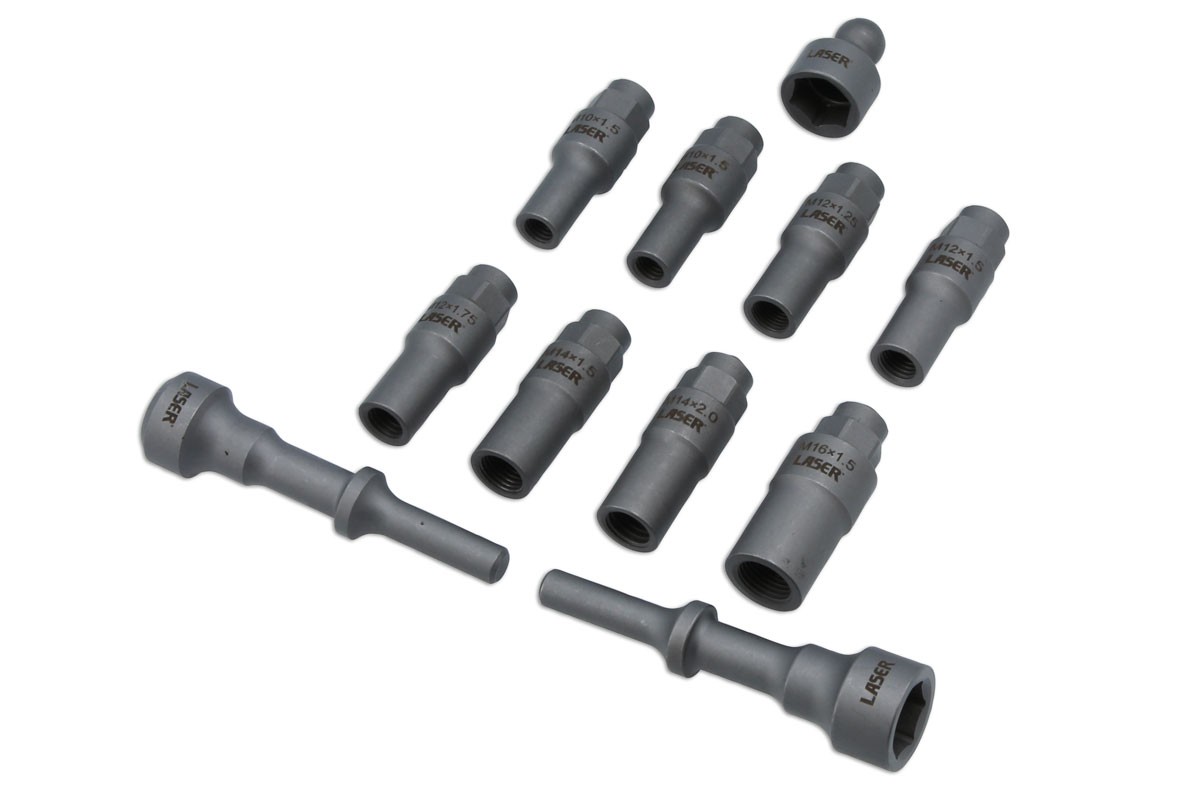 Laser Tools Ball Joint Separator Air Hammer Impact Set 11pc EVA Foam Tray 9183