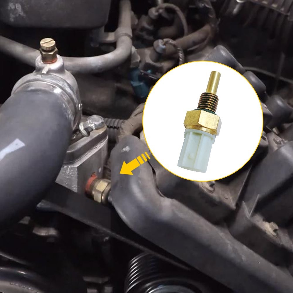 Engine Coolant Temperature Sensor Sender Temp for Honda Pilot Ridgeline Accord