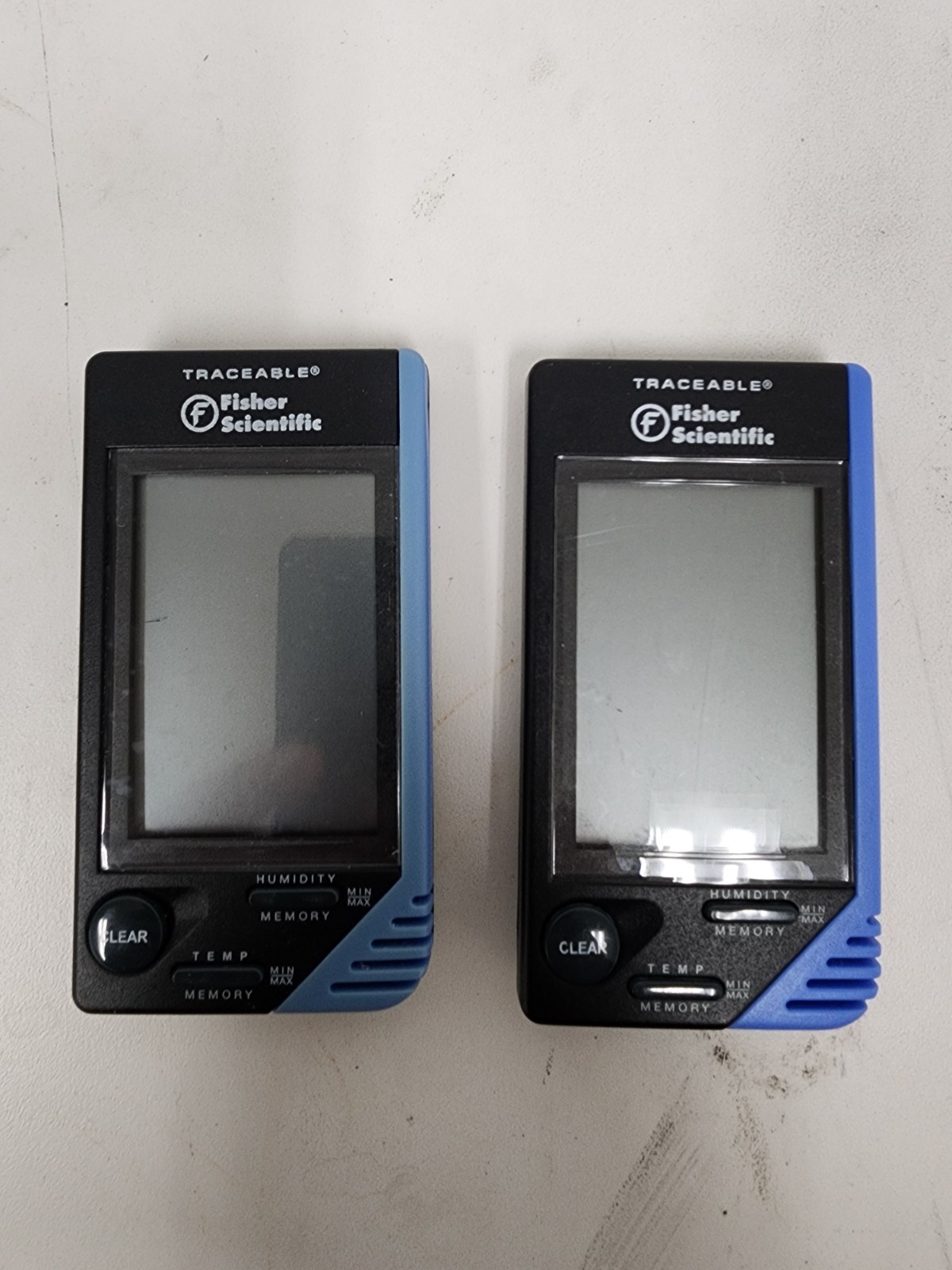 Lot Of 2 Traceable 4040 Fisher Scientific Thermometer Humidity Temp. RH Monitor