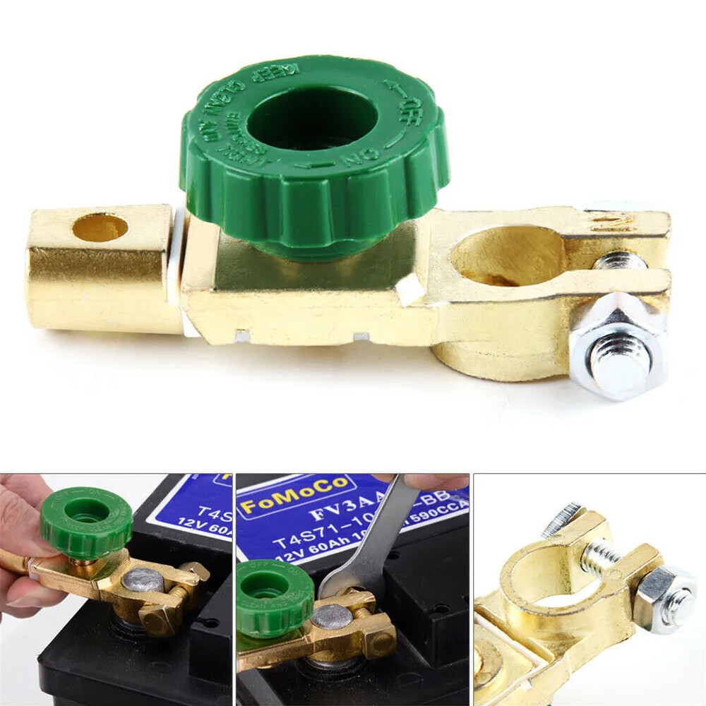 Richbrook Discarnect Car Battery Disconnect Isolator Cut-Off Switch Alloy / ๑