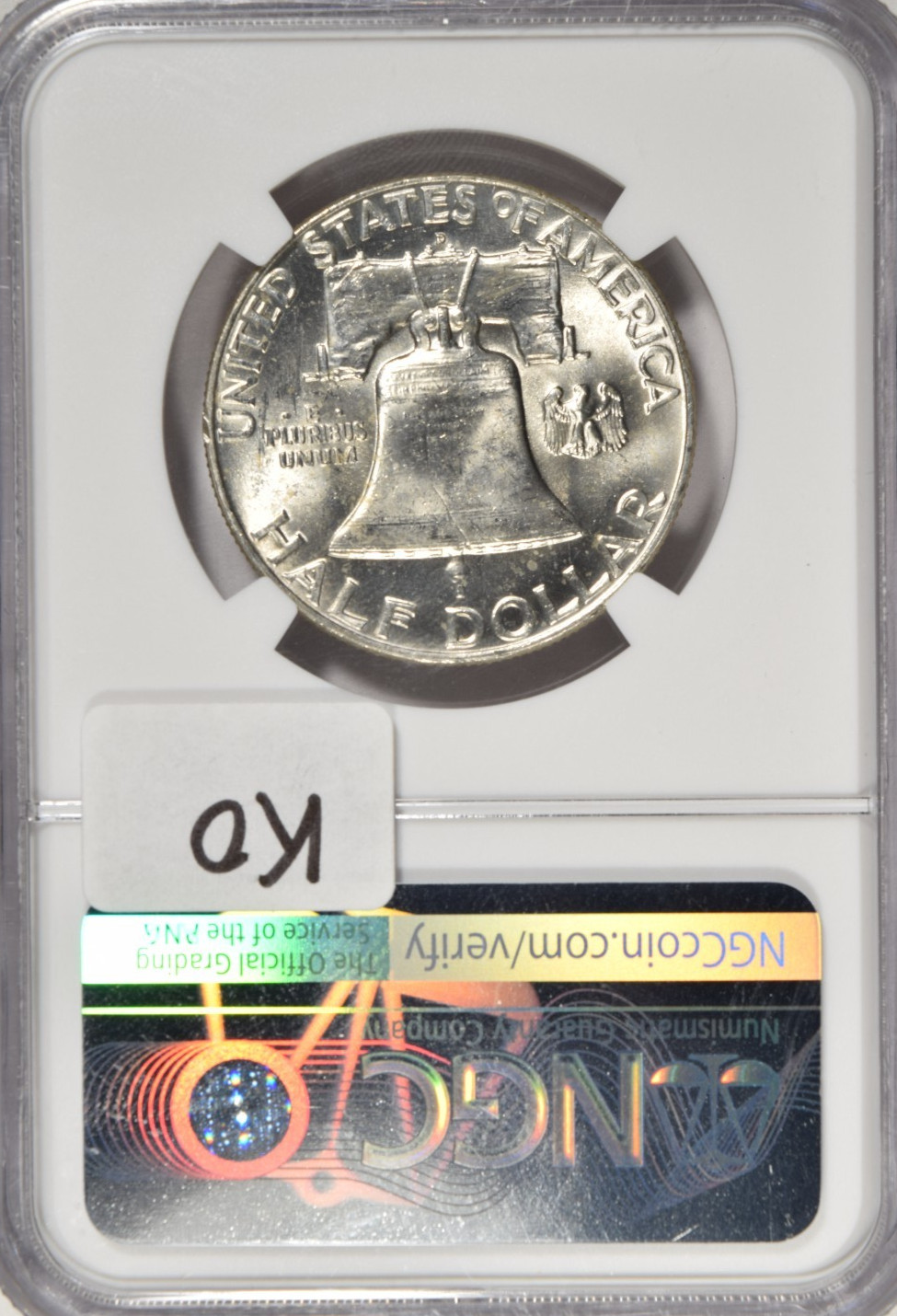 1960 D FRANKLIN HALF DOLLAR ~ NGC MS64 ~ BRIGHT WHITE! #045