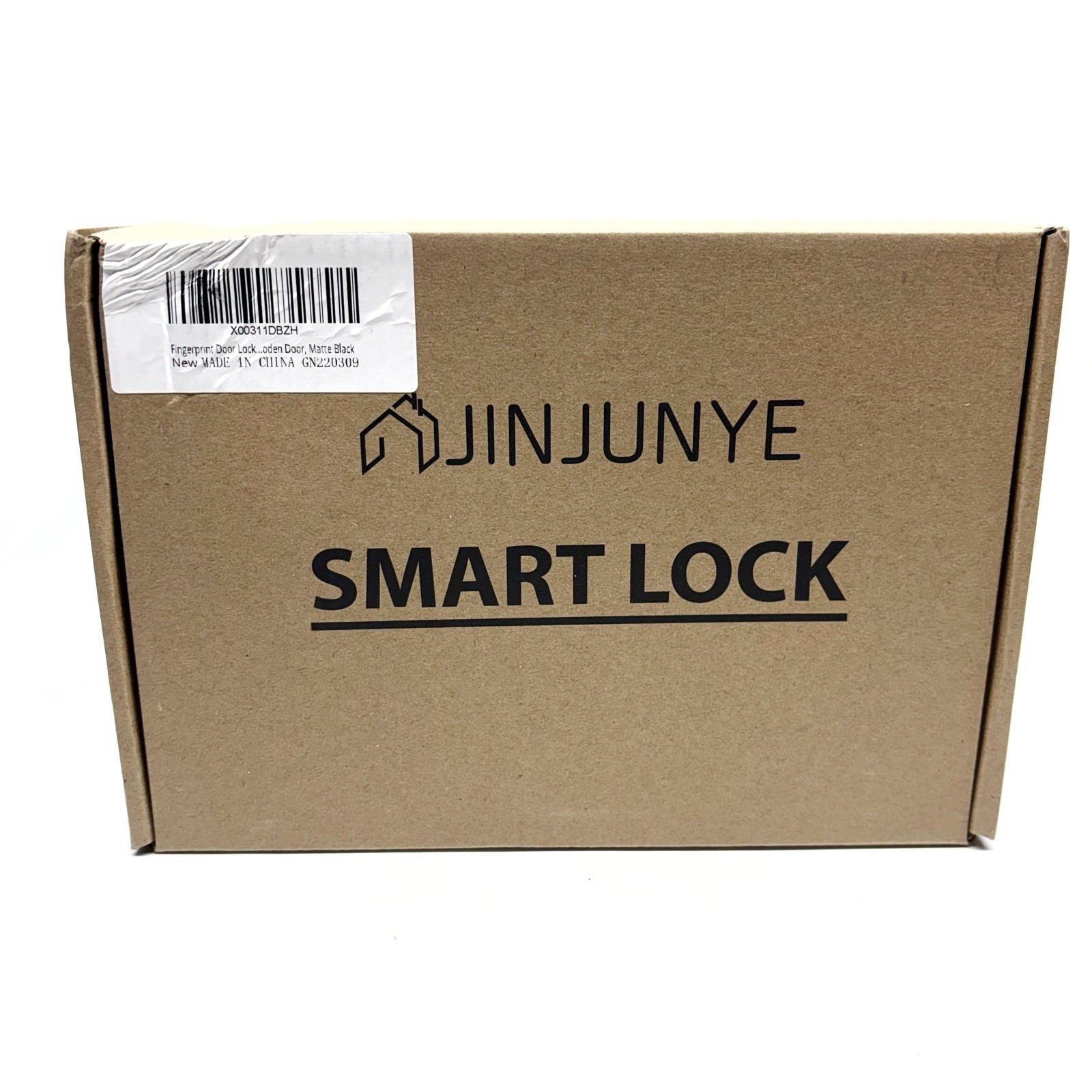 Jinjunye Smart Lock Black Door Lock Brand New Open Box