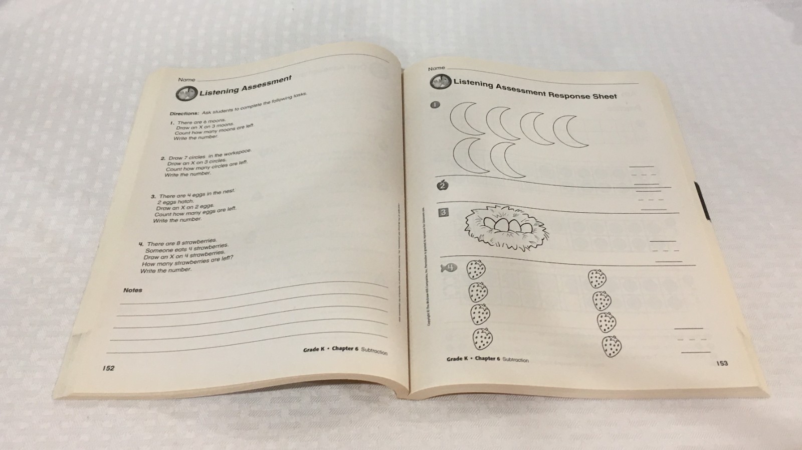 MCGRAW HILL / MY MATH / ASSESSMENT MASTERS / KINDERGARTEN / TEACHER RESOURCE