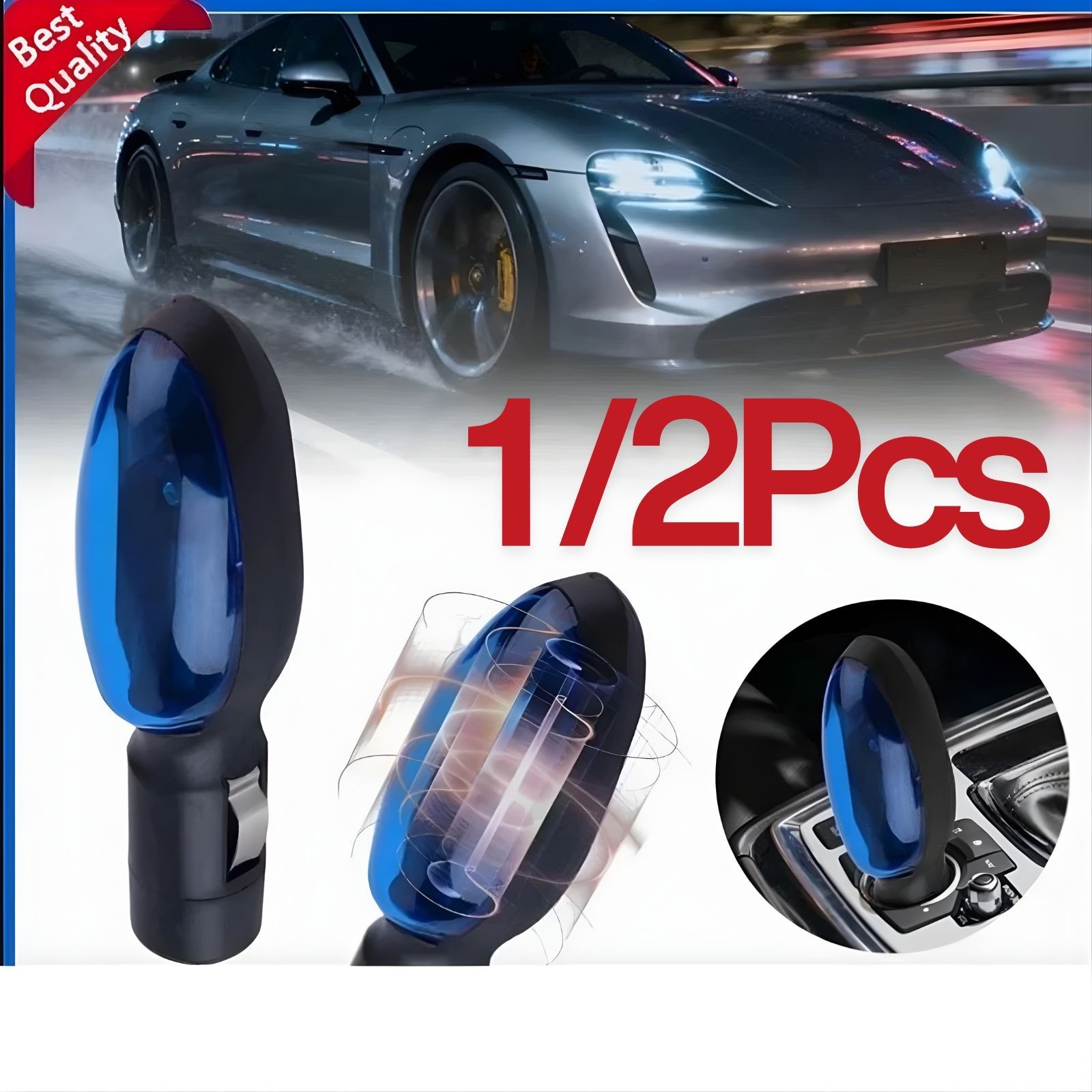 1/2Pcs Gas Fuel Sync Farther,Save More Fuel Instantly,Automotive Spill Save,New