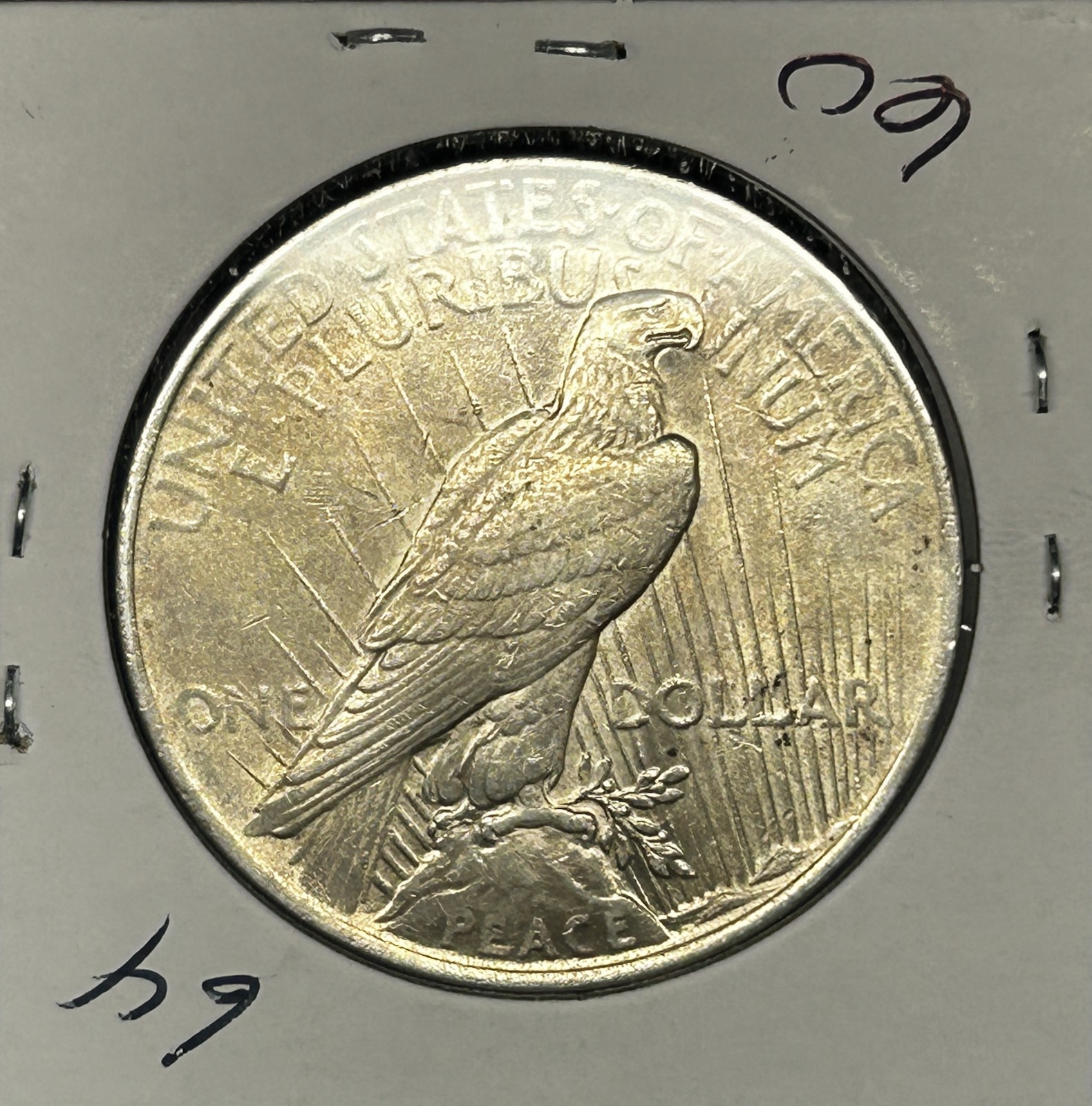 1922 US Silver Peace Dollar $1 -