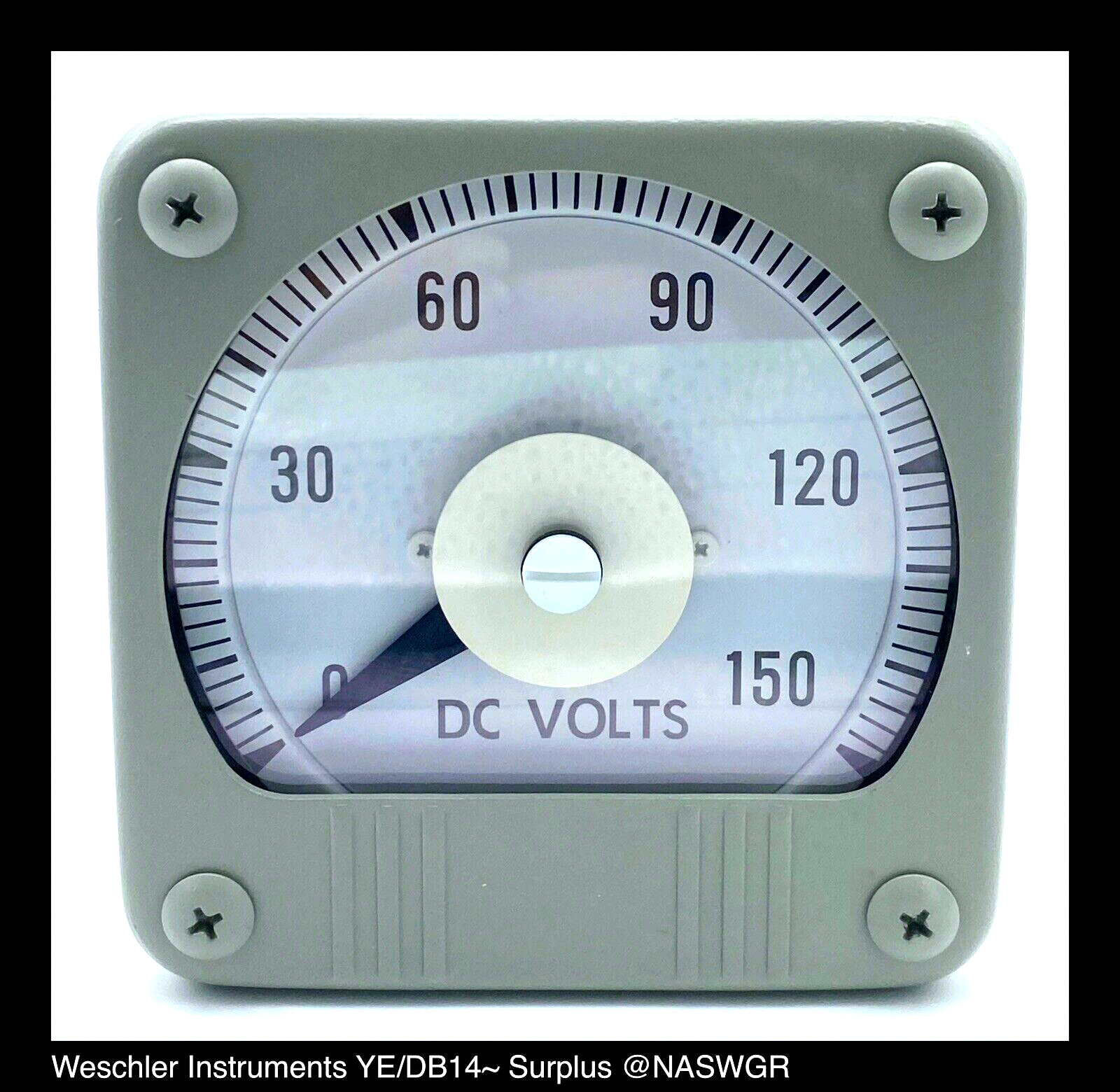 Weschler Instruments YE/DB14 Meter Cat # 101013PZPZ  - Unused Surplus