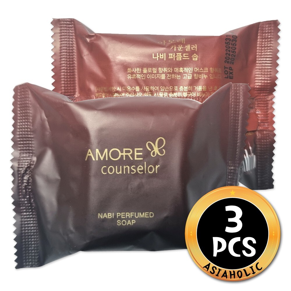 Amore Counselor NABI Perfumed Soap 70g x 3pcs (210g) Sample Hera Zeal Newest