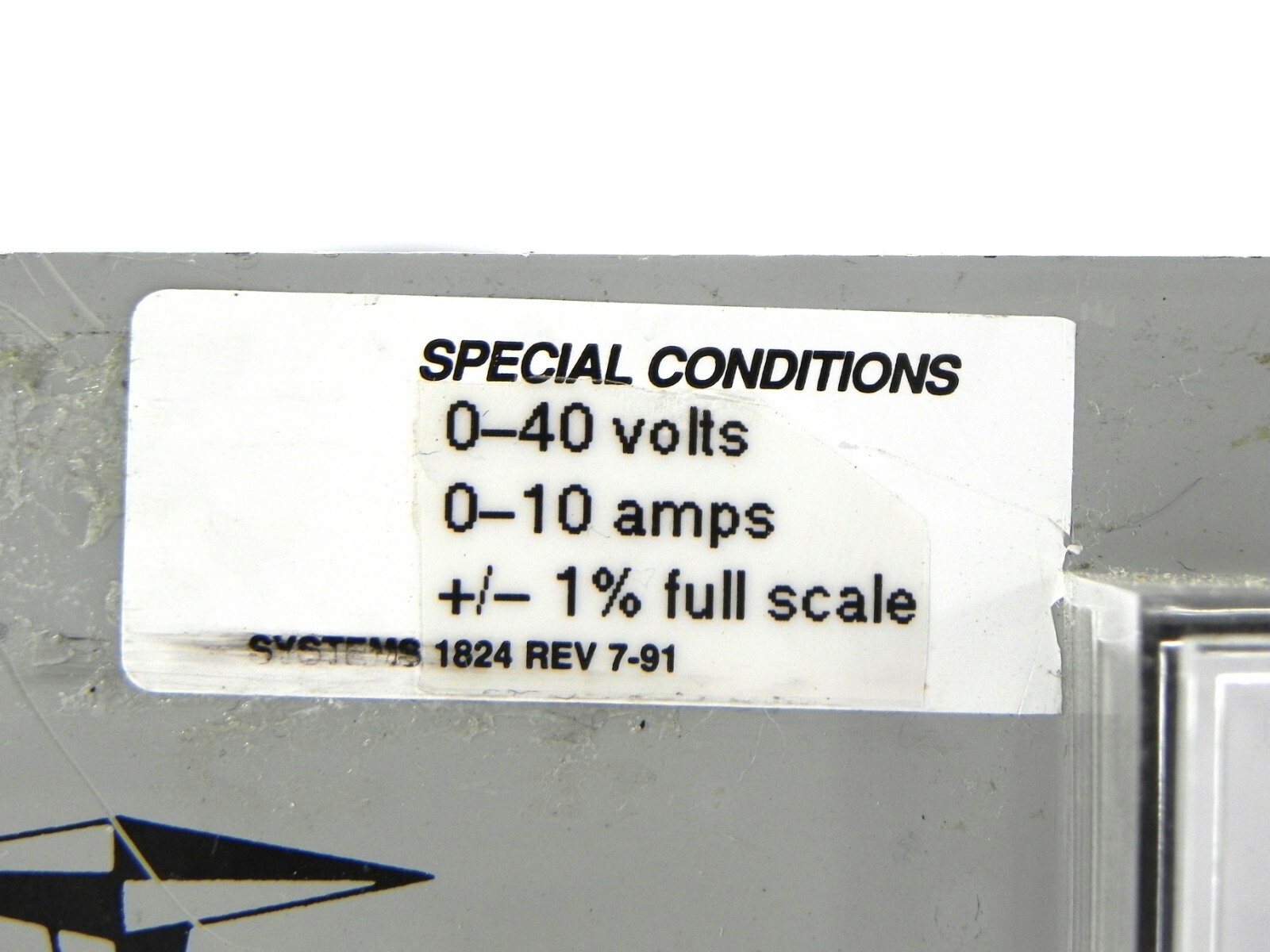 System Trygon RS40-10A Power Supply