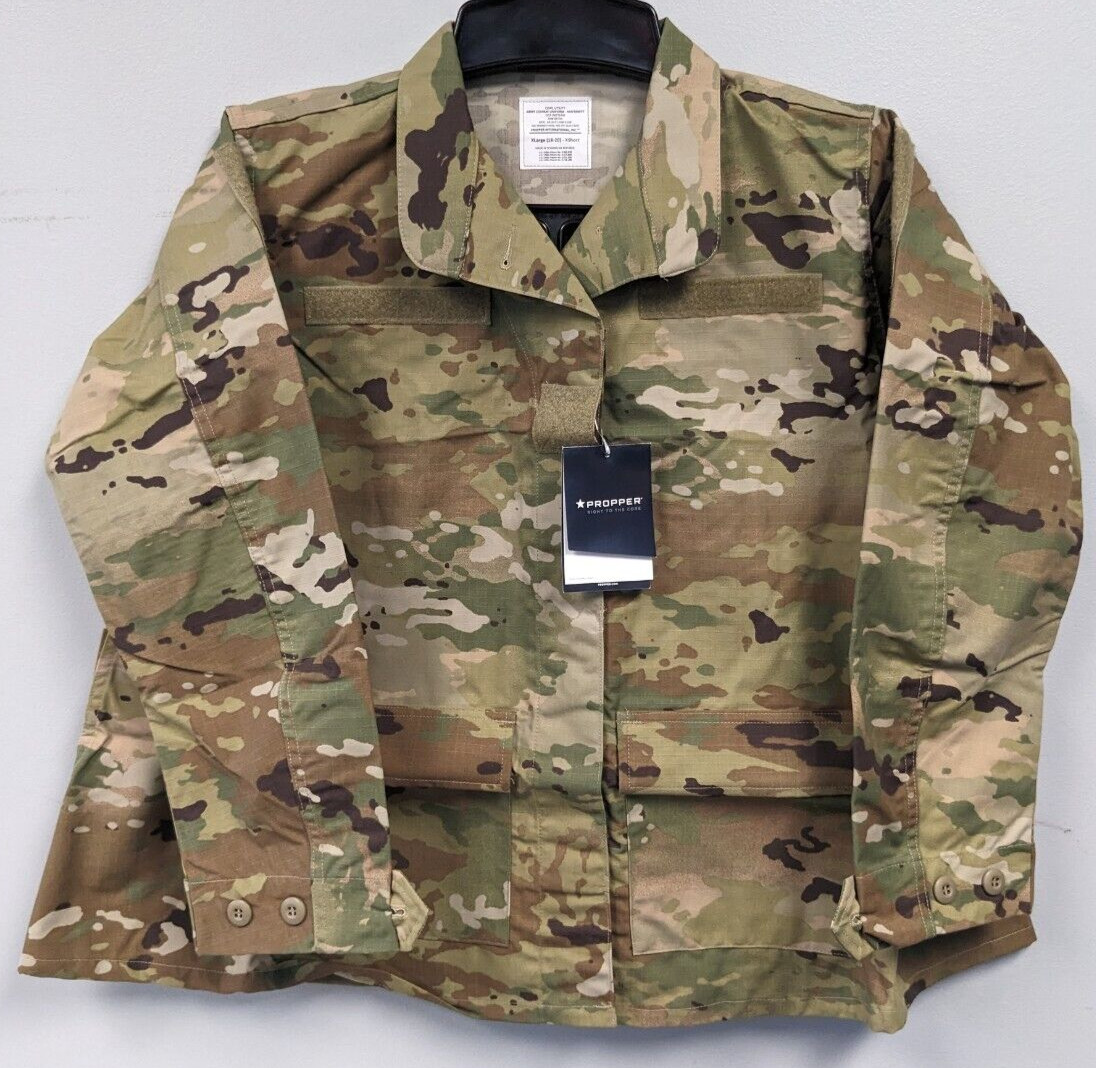 PROPPER F5400 Womens ACU Coat Maternity - X-Large X-Short -  OCP - NEW WITH TAGS
