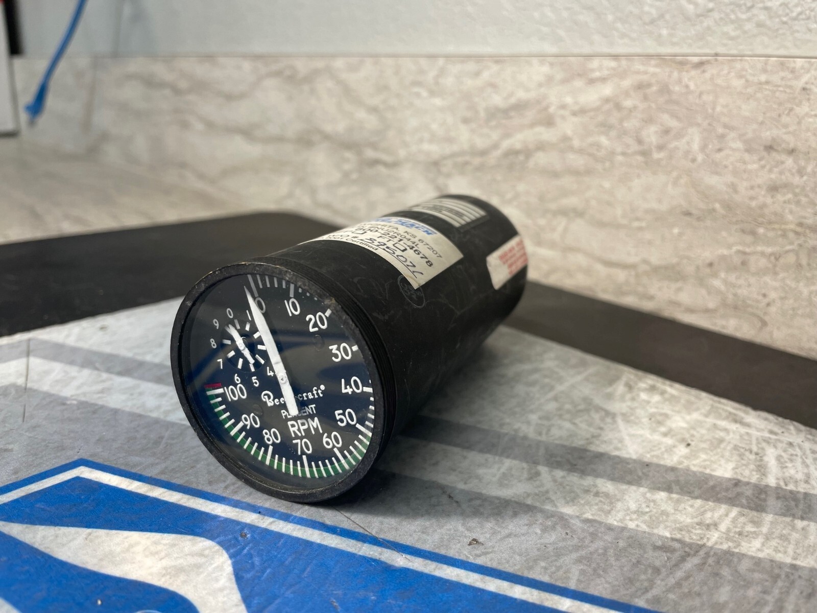 Tachometer Indicator B366-1 Removed Working