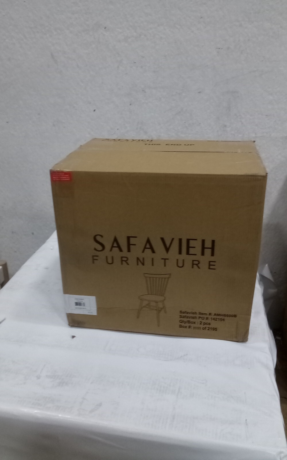 Safavieh PARKER SPINDEL SIDE CHAIR, Reduced Price 2172726187 AMH8500B